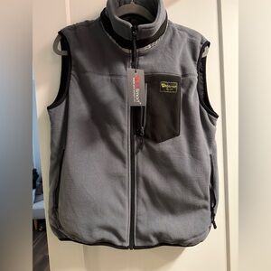 PROSmart Men’s Charcoal and Black Fleece Heated Vest